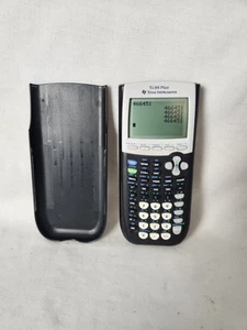 Calculadora gráfica Texas Instruments TI-84 Plus - negra - para piezas BUP - Imagen 1 de 10