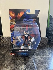 Sonic The Hedgehog 3 Movie Shadow The Hedgehog RARE 5 Inch Figure Jakks Wave 2 - Picture 1 of 10