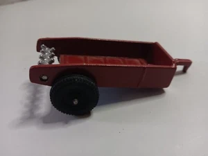 Vintage Seidenspielzeug Rot Miststreuer Made In USA Guter Zustand  - Bild 1 von 6