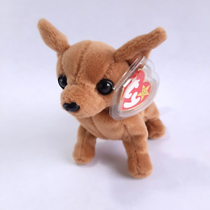 TY Beanie Baby TINY the Chihuahua Puppy Dog 1998 Retired Mint Tags
