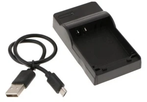 USB Akku Ladegerät für Samsung SLB-10A ES55 ES60 PL50 PL55 PL60 PL65 PL70 WB15 - Bild 1 von 1