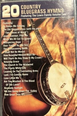 20 Country Bluegrass Hymns Album  Cassette 1T19 - Image 1 of 2