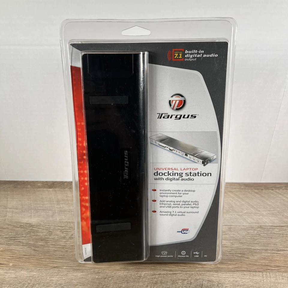 Targus ACP45US Universal Laptop  / Notebook Docking Station With Digital Audio - Image 1 of 4