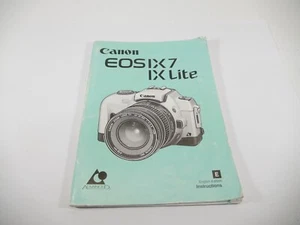 VINTAGE CANON EOS IX7 & IX7 LITE KAMERA BEDIENUNGSANLEITUNG HANDBUCH - Bild 1 von 2
