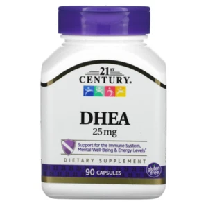 DHE A-25mg 90caps - 21Century -BIENESTAR EN GENERAL ANTIEDAD - Foto 1 di 4