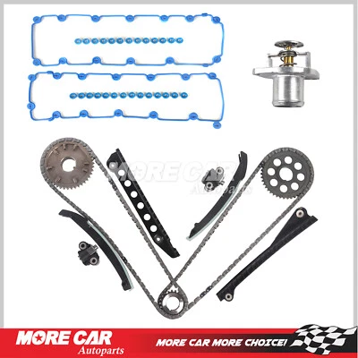 Timing Chain Kit Thermostat Cover Gasket Fit for 09-12 Ford E150 E250 E350 5.4L - Image 1 of 4