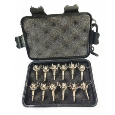12pcs 100 Gr 5 Paw Broadheads Judo Arrow Heads Archery Tips Small prey - Imagen 1 de 4