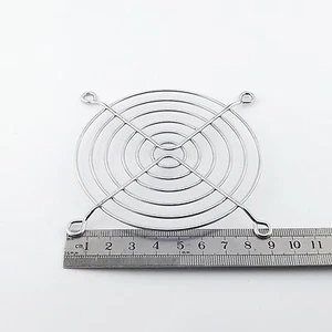 For PC Silvery Metal Wire Finger Guard 92mm CPU Fan DC Fan Grill/Guard Protector - Picture 1 of 9