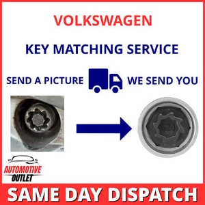 Chiave Della Ruota Di Blocco Master Per Servizio Volkswagen - Picture 1 of 7