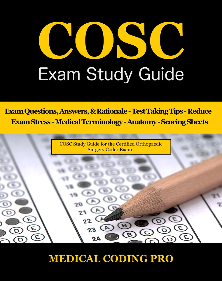 COSC Exam Study Guide - 2022 Edition - Image 1 of 1