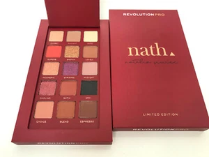 Paleta de sombras de ojos MAQUILLAJE REVOLUTION Pro X Nath Desnudo Neutral ¡EDICIÓN LIMITADA! Nuevo - Imagen 1 de 6