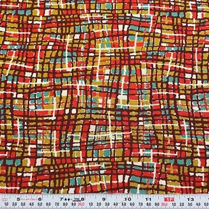 Coffee Buzz by Kathy Hall for Andover Fabrics 2009 Cotton HALF YARD Remnant - Picture 1 of 2