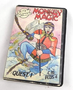 Commodore 16/116/Plus4 -- MONKEY MAGIC (Solar Software) -- TAPE C16 C-16 - Bild 1 von 2