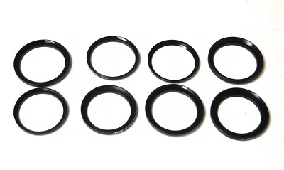Eight Assorted Filter Adapters Step Up Rings Tiffen Rilex - Image 1 of 2