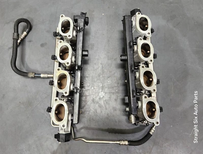 ✅08-13 OEM BMW E90 E92 E93 M3 S65 Engine Throttle Body Idle Rail Left Right Pair - Image 1 of 4