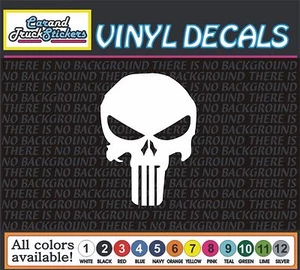 PUNISHER Vinyl Car Decal window sticker 5" - Picture 1 of 1