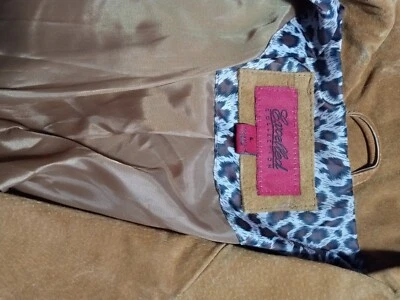 Blazer de gamuza excelente coñac talla L Foto 1 de 4