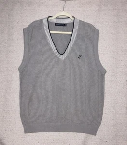 Vintage Ashworth Golf Knit Vest Sweater Pickleball Tennis Men’s M Old Money - Picture 1 of 8