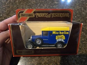 Matchbox Models Of YesterYear Y19 1929 Morris Cowley Van - Michelin - Picture 1 of 2
