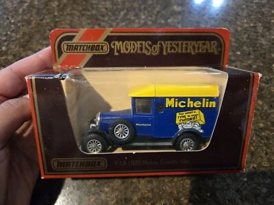 Matchbox Models Of YesterYear Y19 1929 Morris Cowley Van - Michelin - Image 1 of 2