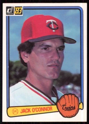 1983 Donruss Jack O'Connor Minnesota Twins #51 - Image 1 of 2