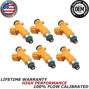 NEW OEM DENSO x6 Fuel Injectors For 2014, 2015 Infiniti Q60 3.7L V6 #16600EY00A - Bild 1 von 5