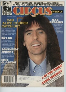 Dec 19 1978 CIRCUS WEEKLY Magazine Alice Cooper Cover - VG * Lord of the Rings - Picture 1 of 2