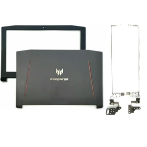 Schwarz Backcover Top/Blende/Scharniere für Acer Predator Helios 300 G3-571 PH315-51 - Bild 1 von 6