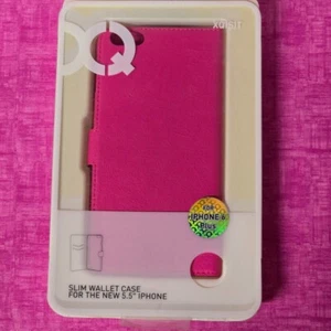 3A3) iPHOHNE 6+ XQISIT Handyhülle Schutzhülle 360 Hülle Schutztasche Kunstleder - Zdjęcie 1 z 2