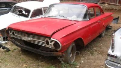 Passenger Front Door Glass for 1960 Chevrolet Bel Air 4 Door Sedan - Изображение 1 из 4