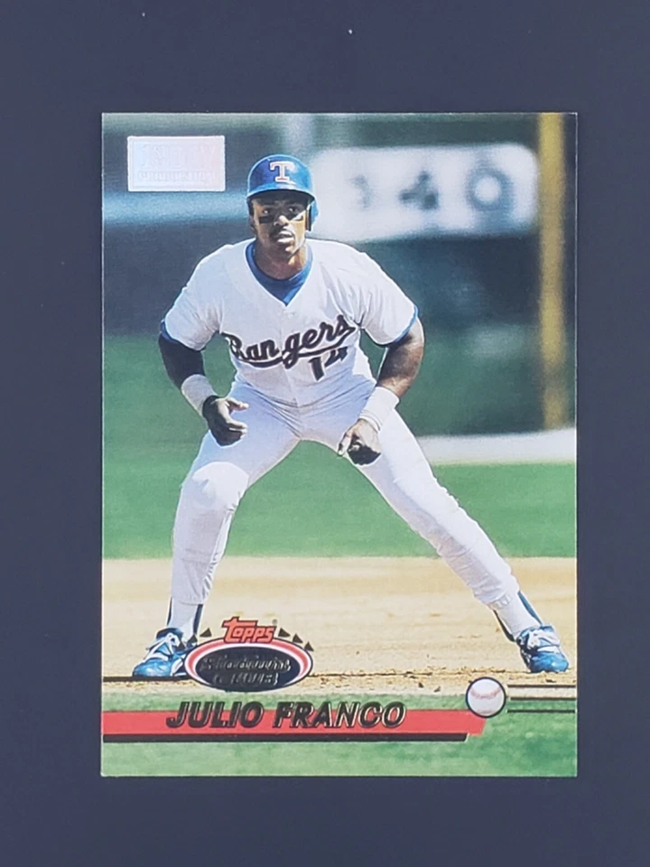 1993 Topps Stadium Club 1st Day Production #651 Julio Franco - Image 1 of 1