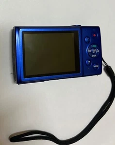 Canon PowerShot ELPH170IS 12X Blue Digital Camera Fully Tested - Picture 1 of 11