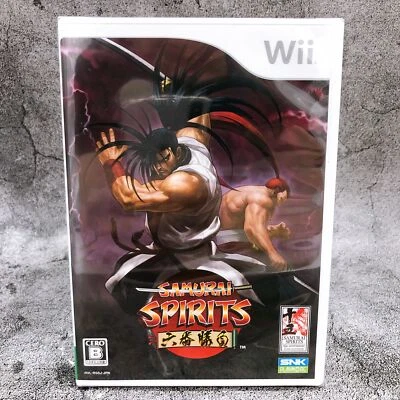 Nintendo Wii Samurai Spirits Samurai Shodown Anthology SNK Japan Game Sealed New - Image 1 of 4