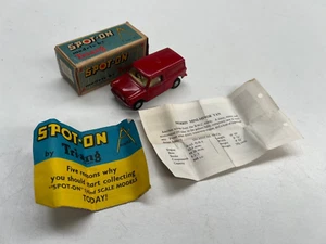 BOXED VINTAGE TRIANG SPOT ON MORRIS ROYAL MAIL MINI-VAN No 210/1 WITH LEAFLETS - Picture 1 of 11
