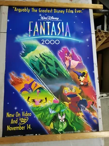 Fantasia 2000 27" X 40" Original Movie DVD Poster New Rolled - Picture 1 of 1