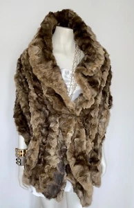 ESTOLA DE LUJO ZIBELLINO EN MARRÓN  - Imagen 1 de 10