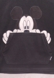 Disney "Mickey Unlimited" Polar Sudadera con Capucha Manga Larga Negro Kroo Bolsillo Para Mujer XL - Imagen 1 de 4