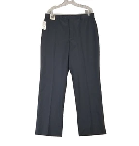 Jos. A. Bank Pants men's 35x30 blue gabardine slim fit NEW - Picture 1 of 10