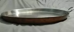 Large ( 17" X 14" ) vintage Scavullo Copper clad baking pan - Picture 1 of 12