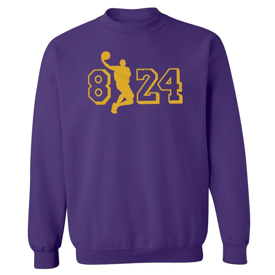 Sudadera Mamba Forever Tribute - 8 y 24 Basketball Legend Unisex Cuello Redondo Foto 1 de 1
