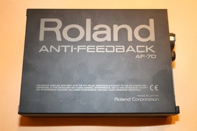 Roland AF-70 Anti-feedback processor. w/ Boss BRC power unit. - Image 1 of 4