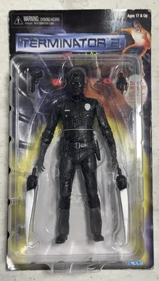 NECA Terminator T-1000 Blanco Caliente Color Cambiante Figura de Acción Carrete Juguetes Nuevo Foto 1 de 3