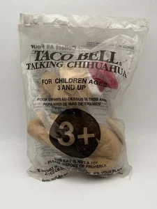 Neu Taco Bell sprechender Plüsch Chihuahua Hund Yo Quiero Taco Bell Neu ohne Ton - Bild 1 von 3