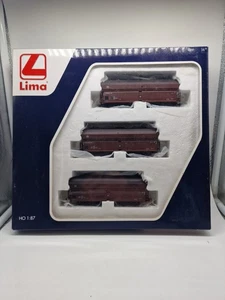 Lima HO high capacity DB bogie coal hopper wagons in box. - Picture 1 of 4