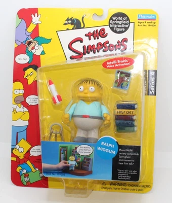 LOS SIMPSON MUNDO DE SPRINGFIELD FIGURA INTERACTIVA RALPH WIGGUM SERIE 4 Foto 1 de 4
