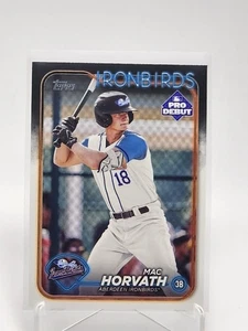 2024 Topps Pro Debut #PD-138 Mac Horvath - Bild 1 von 2