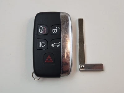 ORIGINAL LAND ROVER 12-19 OEM SMART KEY LESS ENTRY REOTE FOB UNCUT PROX COMFORT - Image 1 of 4