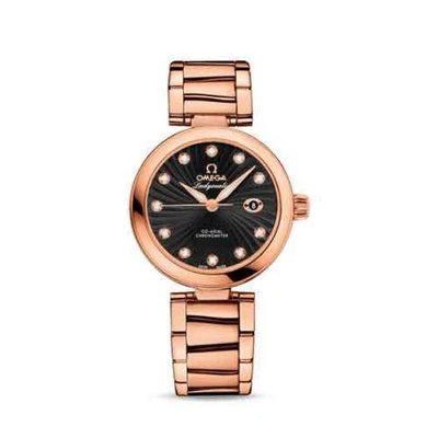 Omega De Ville Ladymatic Automatic 34mm 18k Rose Gold Ladies 425.60.34.20.51.001 - Image 1 of 2