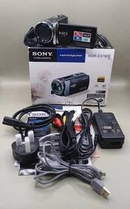 Sony Handycam - HDR-CX190E Handheld High Definition Camcorder Boxed - Picture 1 of 17