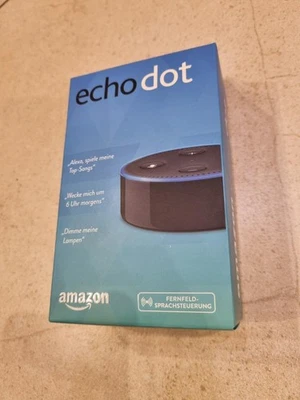 Alexa Amazon Echo Dot 2. Generation Sprachgesteuerter Smart Assistant Schwarz - Bild 1 von 4